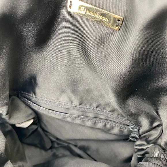 lululemon athletica Black Crossbody Bag with Gold Details​ - Picture 5 of 6